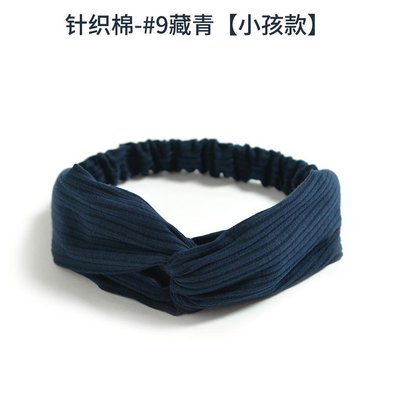 Elastic Crossed Headband Solid Color Knitted Cotton Suede Headband Ladies Hair Accessories Hair Band Headgear