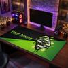 Borussia Mönchengladbach Individuelles Großes Mauspade, Personalisierter Namens-Textdruck, Fußball-Logo Rutschfeste Schreibtischmatte Gaming-Geschenk