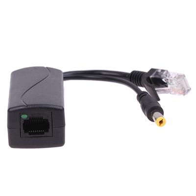 48V auf 12V PoE-Steckverbinder Adapterkabel Splitter Injektor Netzteilmodul für Überwachungskamera CCTV Überwachung