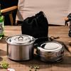 Huilingyang Yunpeng Outdoor Camping 201 Stainless Steel Cookware Set