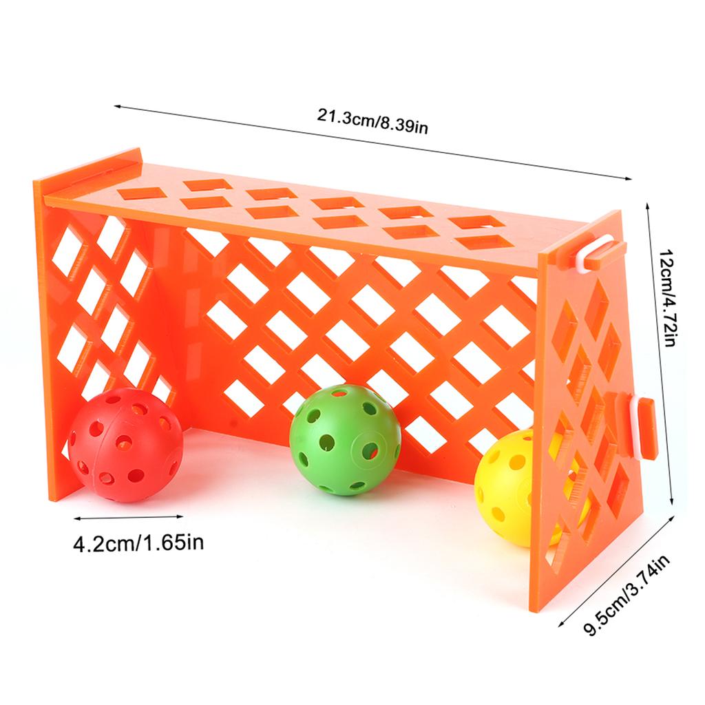 Pet Soccer Foot Field Bird Training Desktop Educational Puzzle Intelligence Development Toy