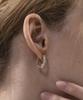 Jnui Three Dot Earrings Silver