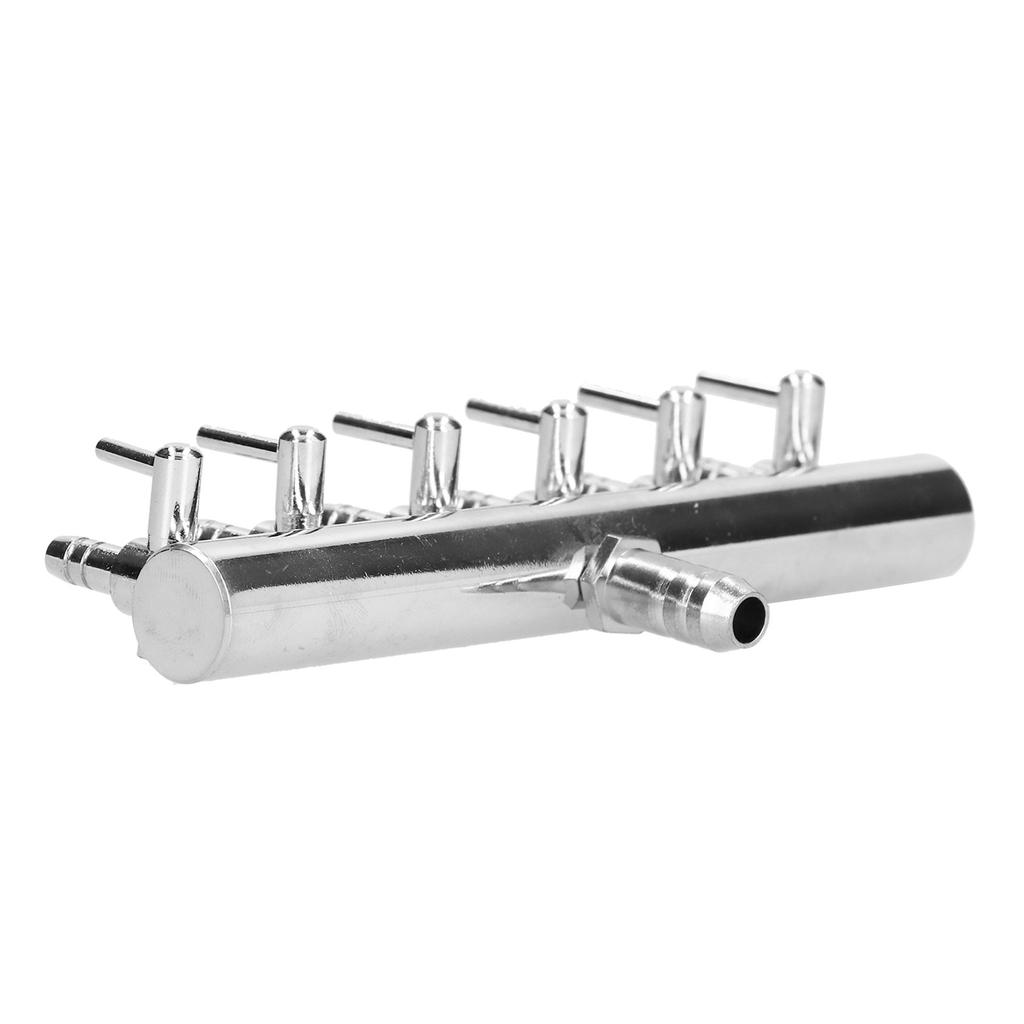 Fish Tank Distribution Valve Fish Tank Oxygen Pipe Carbon Dioxide Adjustment Switch Stainless Steel