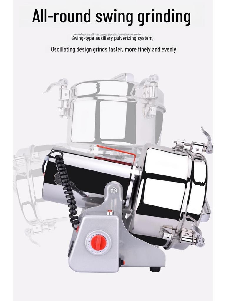 Huangcheng Household Grinder: Chinese Medicine & Grain Crusher
