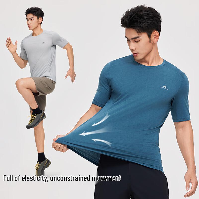 Merino Wool Quick-Dry Outdoor Performance T-Shirt