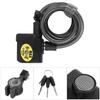 Elektronisches 110dB Alarm-Kettenschloss Diebstahlschutz für Fahrrad Motorrad