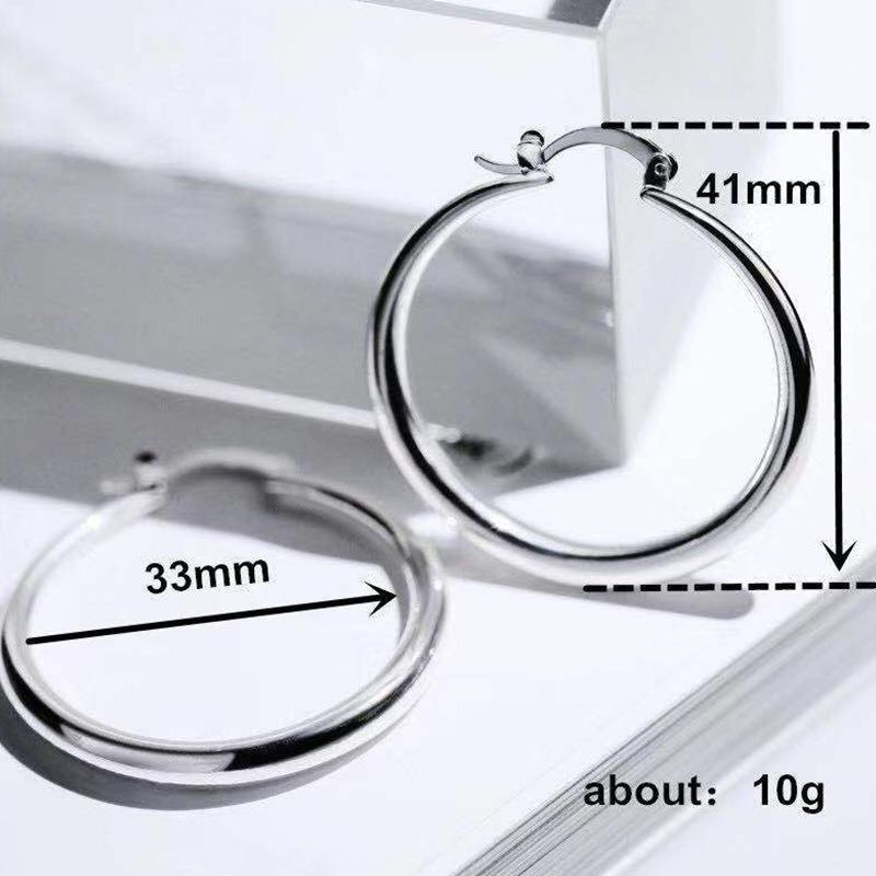 Exaggerated Personality Large Circle Earrings Popular Banquet Earrings Earrings