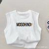 Men's and Women's Vests, Children's Baby Summer Sleeveless Tops, New Children's Versatile Bottoming Shirts, Children's Clothing Trend