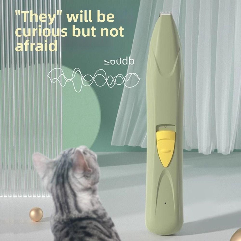 Portable Pet Electric Hair Trimmer Cordless Pet Foot Trimmer Pet Paw Hair Clipper  Dog Accessories