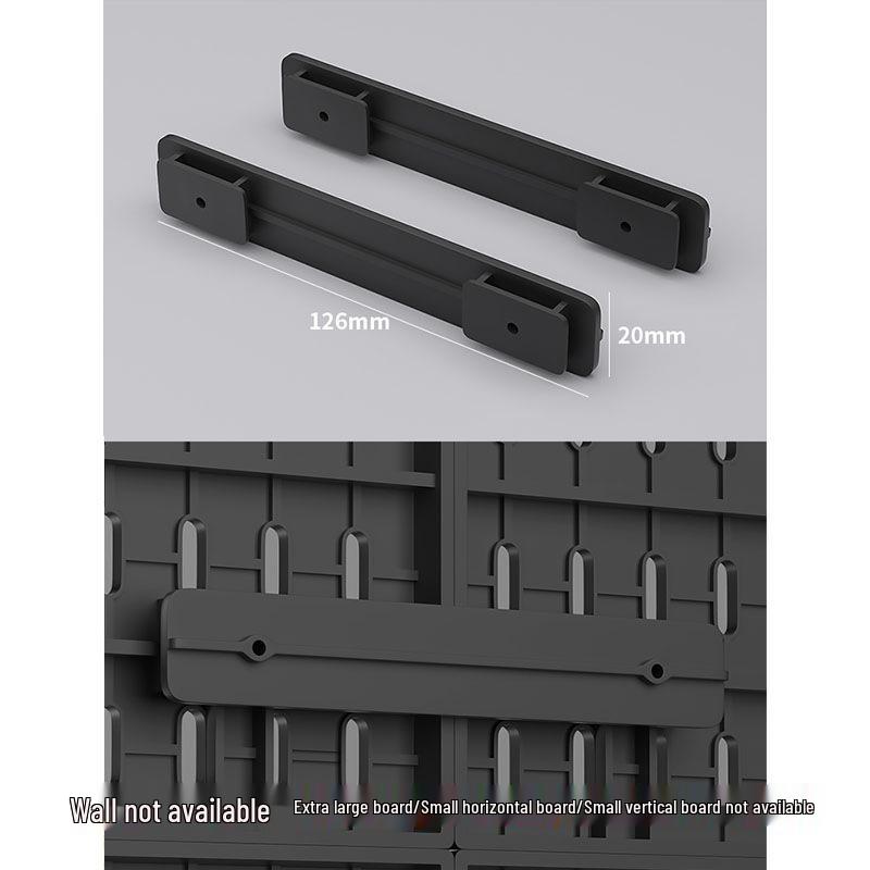 Desktop DIY Pegboard: Large Accessory Holder for Office or Home Desk, Clamp-Standing Storage, Hanging Rack, Countertop Decoration Display.