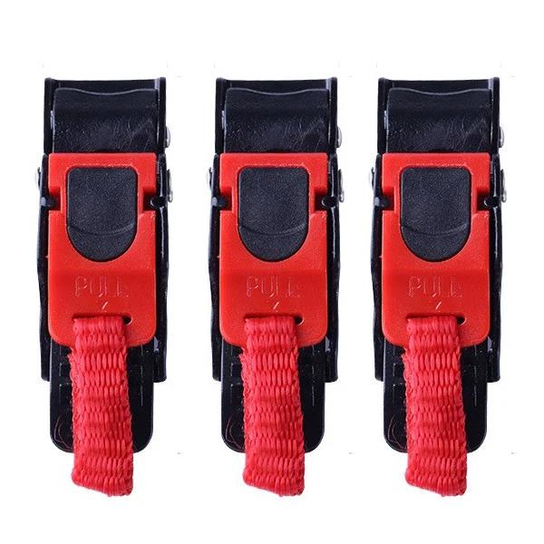 1/3pcs ATV Bike Motorcycle Helmet Clip Quick Release Chin Strap Pull Buckle for Suzuki Yamaha Kawasaki Moto Cycling Accessories