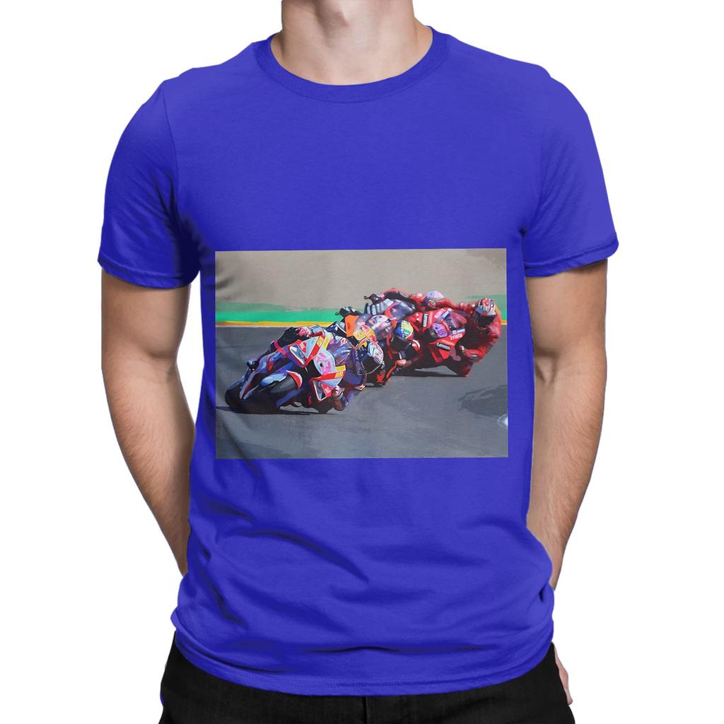 MotoGP Chasing Victory Funny Graphic 100 Cotton TShirt moto the gp Tees Tops For Unisex