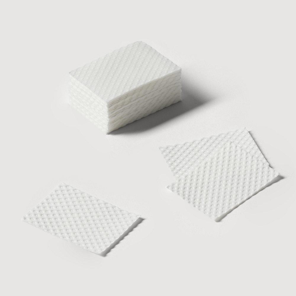 300 Pure Cotton Embossed Pads