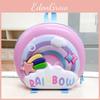 Kids Cartoon Donut Shell Backpack With Cartoon Rainbow Design For School Kids