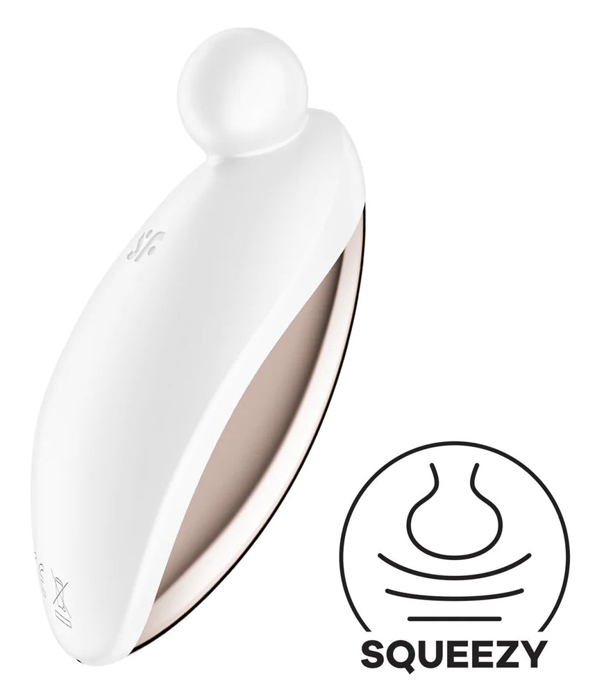 Stimulateur de Clitoris Spot On 2 Blanc - Satisfyer - 100% Clitoris