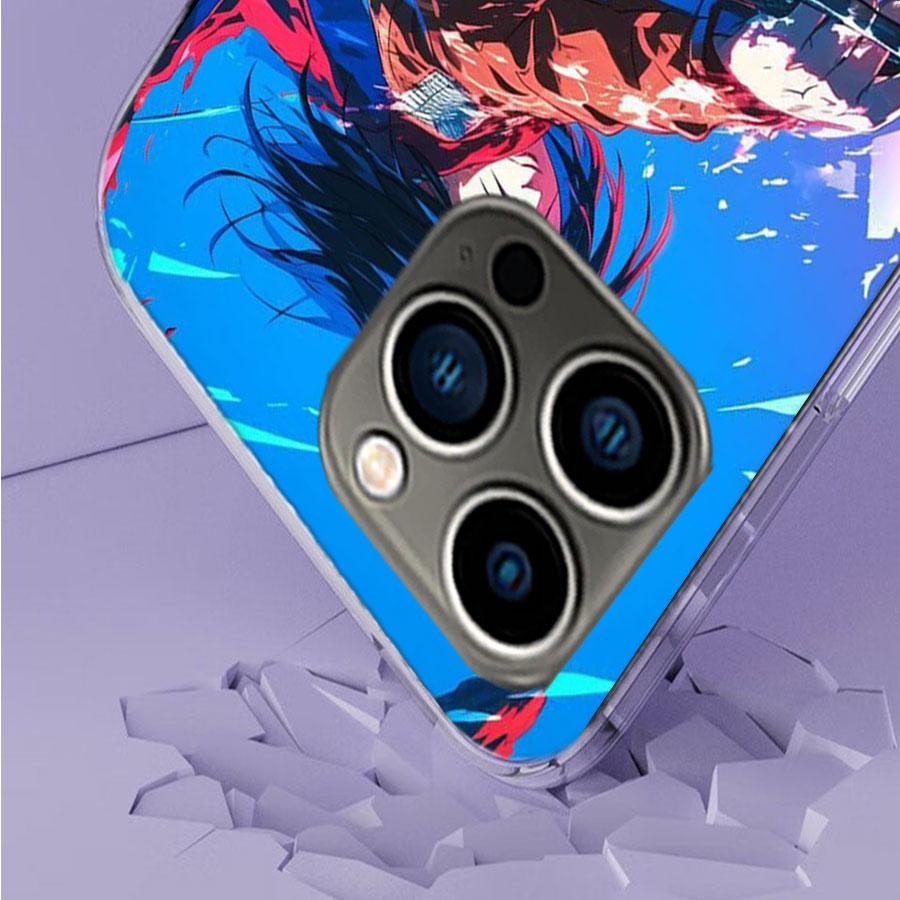 Character MIKASA Phone Case For Iphone 17 Air 15 Pro 14 Plus 16 Pro Max 17E 16E 12 13 Mini 11 Cover Cute Fundas