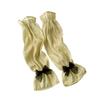 Sheer Mesh Arm Sleeve Tulle Lace Long Fingerless Gloves UV Protection Ice Silk Bowknot Sunscreen Sleeves for Party Outdoor Activities