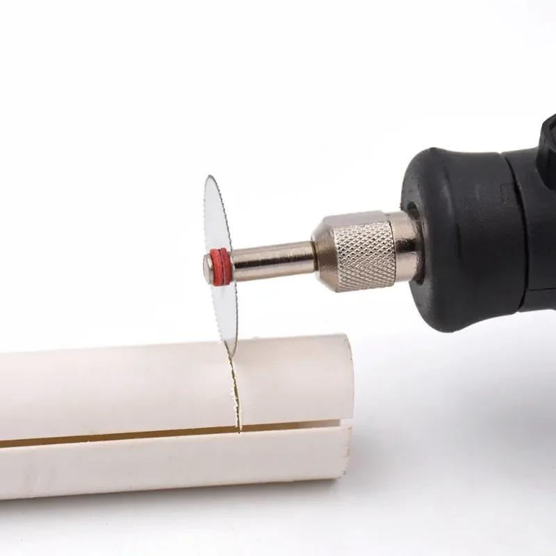 Cutting Discs Rotary Tools Cutting Wheel for Dremel Tools Accessories 5pcs 16-32mm Dremel Discs with 1pcs Mandrels
