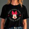 Personalised Mickey Disney Red Nose Day Themed T-Shirt, Charity Event Kids Adult