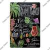 Putuo Decor Nostalgisches Cocktail-Blechschild | Metallschild Wandkunst | Ideal für Heimbar-, Pub- und Man Cave-Umgestaltungen | Geprägt