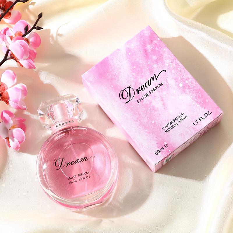 The new gilt sand women's perfume is fresh and long-lasting, light fragrance, floral notes, encounter dream perfume