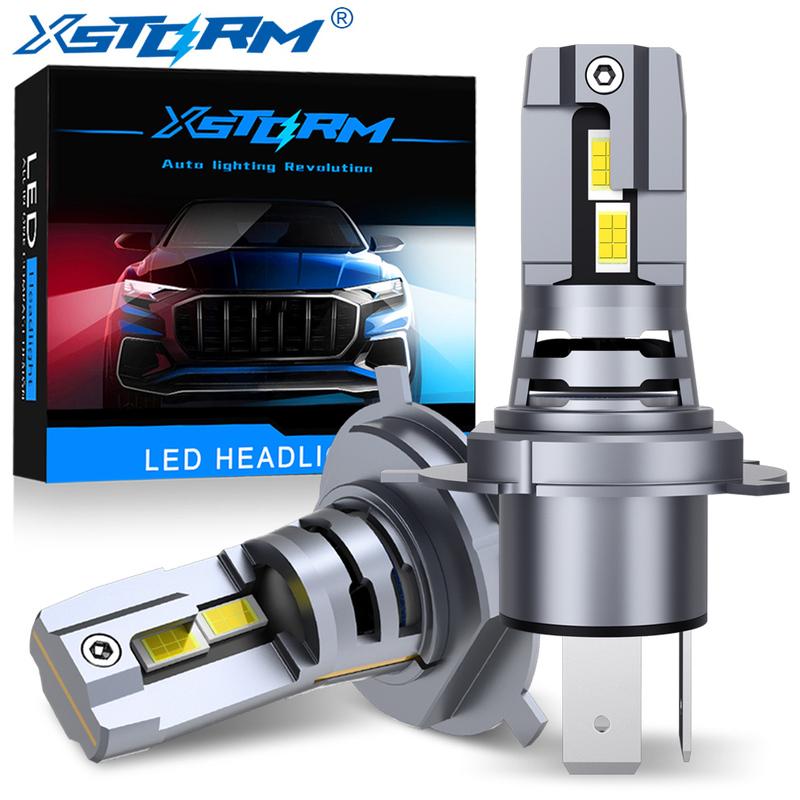 

XSTORM H4 LED Headlight Bulbs 9003 HB2 LED Light Canbus 60W 20000LM High Low Beam 3570 CSP 6500K Auto fog Turbo Led Diode Lamps H4