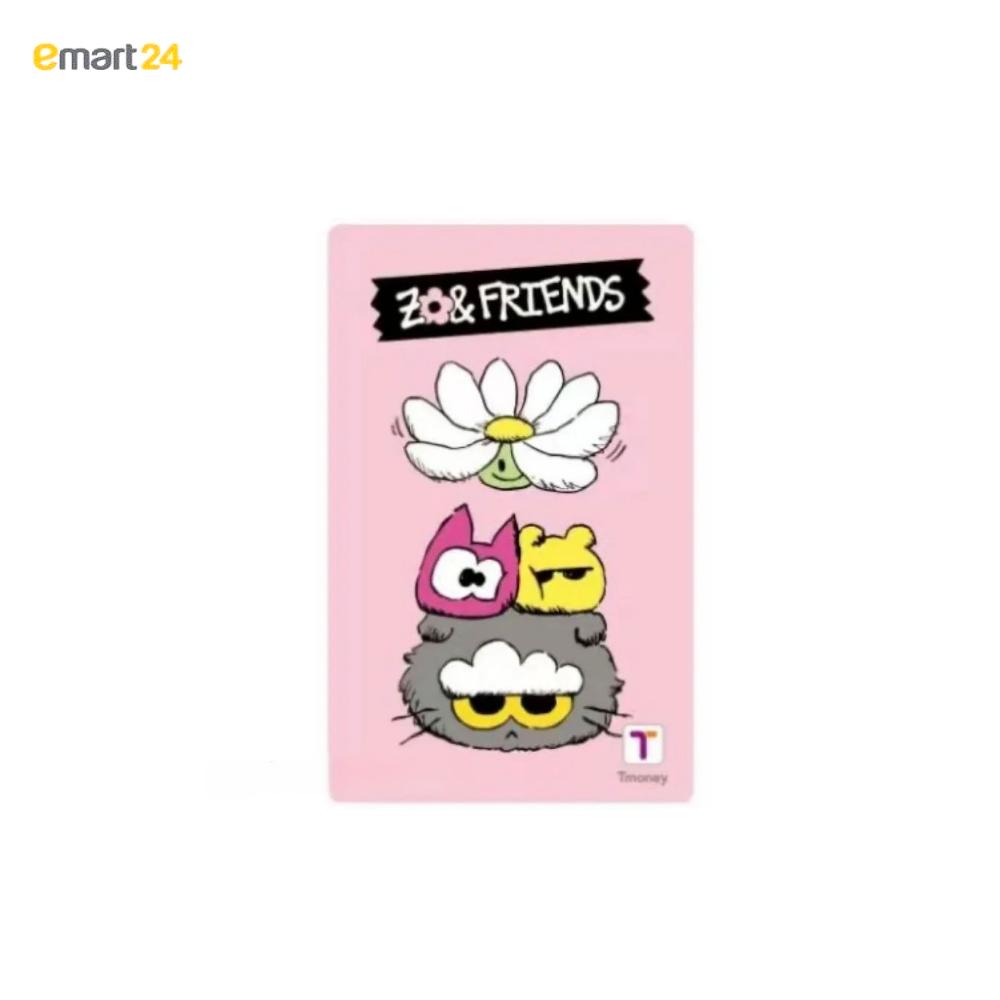 ZOA & Friends Tmoney Card – Convenience Store Limited Edition Transit Card