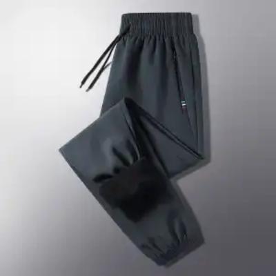 Outdoor Men's Trousers New Style Velvet Autumn and Winter Thickened Casual Loose Warm Breathable Versatile