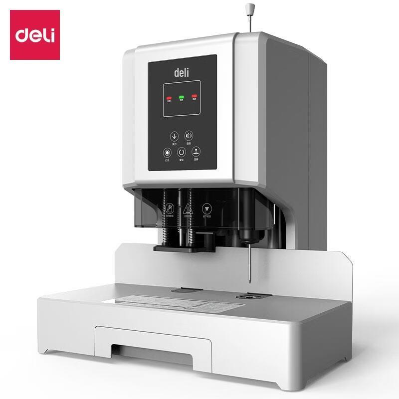 Deli 14666 Automatic Electric Financial Document Binding Machine
