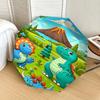 Dinosaur Adventure:Automatic Opening/Closing Umbrella with Foldable Design,Outdoor Rain Gear for Fans,Travelers&Daily Use Perfect Gif