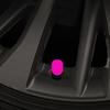 Tire Valve ABS Car Tire Dark Fluorescent Luminous Pink
