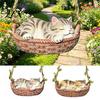 Sleeping Kitten Hanging Ornament Basket Cat Statue, Cute Figurine, Weatherproof Decor for Balcony Resin Outdoor Garden Patio Porch Decoration