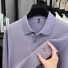 Original Brand Men'S Polo Shirt 100 Cotton Lapel Dog Embroider Long Sleeve T-Shirt Autumn New Business Casual Handsome Men'Swear
