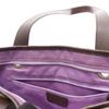 Used BVLGARI Logo Mania Tote Bag Canvas Leather Beige Brown Used Women