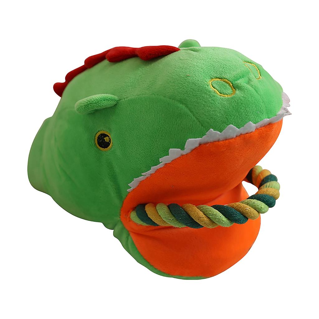 Squeaky Dog Toys For Aggressive Chewers, Interactive Plush Dog Chew Toys With Cotton Rope, Teeth Cleaning & Training Puppy Toys For Small Medium Large