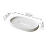 Einfache Keramik Seifenschale Hoteltoilette Kreative Ablauf Seifenbox Halter Seifenorganisation Nordische Zuhause Badezimmerzubehör