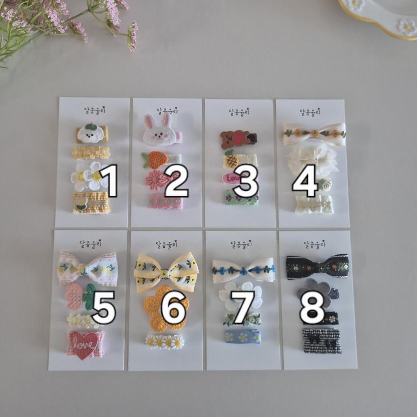 Toddler Daily Hair Pin Set 1