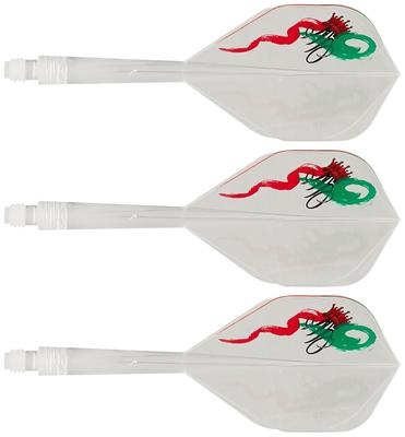 CONDOR AXE RED CROWN Standard M Clear Jose Marquez Axe Red Crown Jose Marquez Model Dart Flights