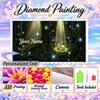 Personalized Leafeon Diamond Art Custom Name 5D Diamond Painting Full Drill DIY Craft