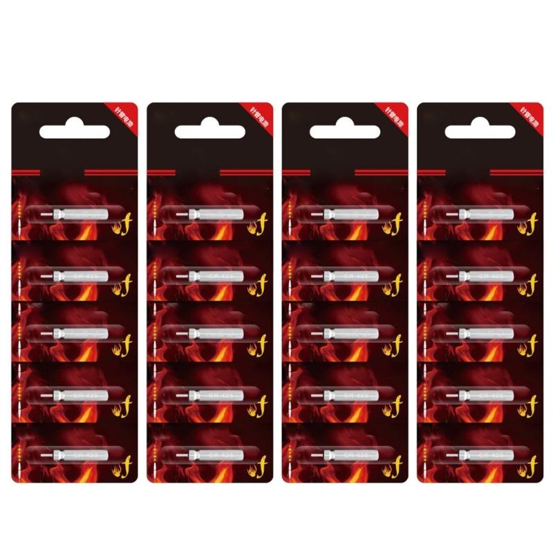 CR425 Lithium Cells 25mAh Batteries For Fishing Electric Float Light, 3V Night Light Long Use Battery Set 5/10/15/20Pcs