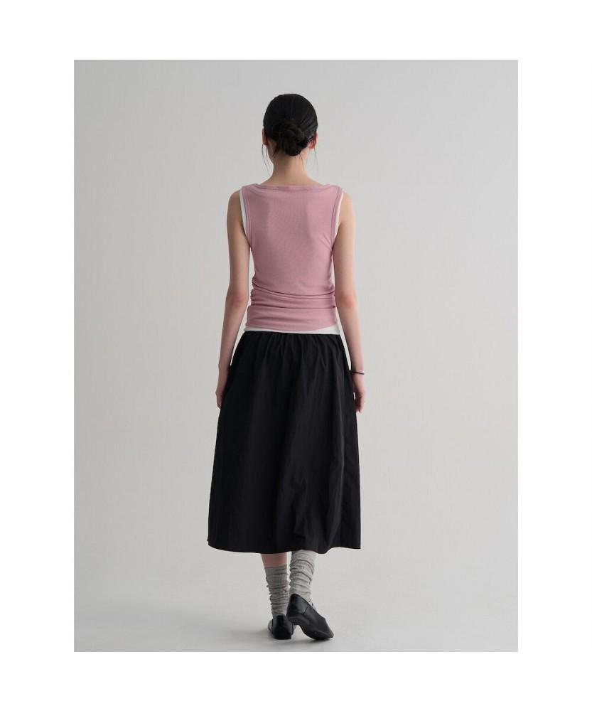 8seconds Layered Sleeveless Jersey Top Light Pink