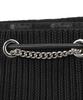 Official Tote Bag CHAIN CROCHET MED Black Crochet [LeSportsac] BUCKET/1363 Women's