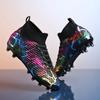 Training Student Shoes Soccer Shoes Trend High Top Sneakers Competition Men'S And Women'S Spring Teens Large Size Spikes