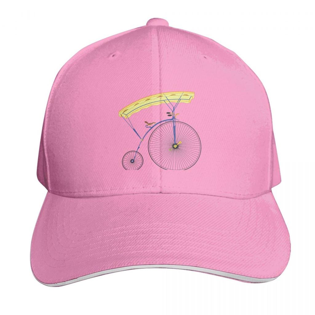A Penny Farthing Baseball Cap Mountaineering Ball Cap Derby Hat Sailor Cap for Unisex Women Hats Unisexs