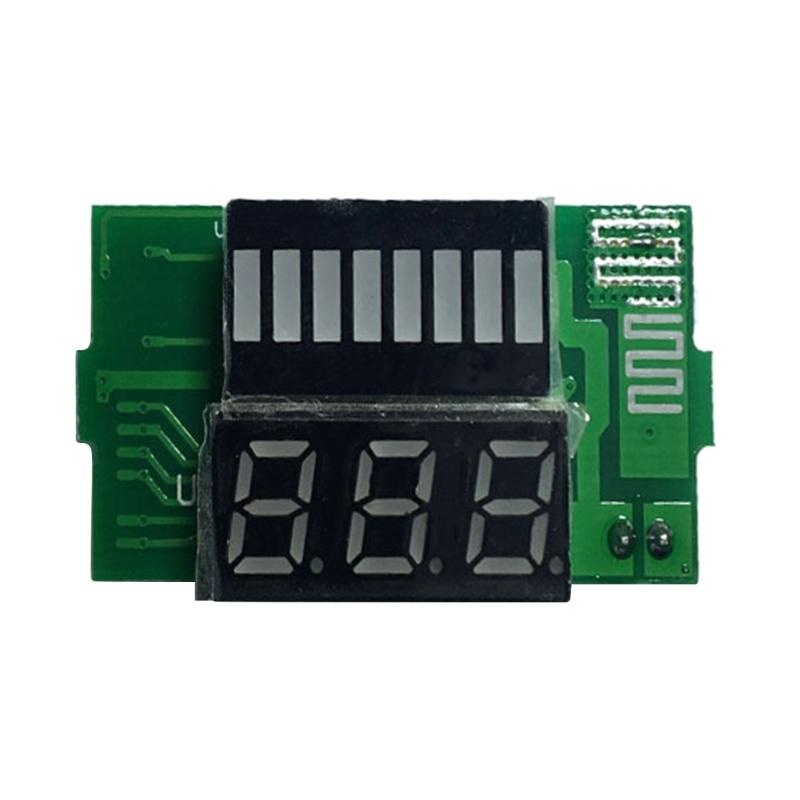 Battery Capacity Monitor 5-70V Voltmeter Multimeter Tester Power Percentage Volt Indicator Gauge Waterproof LCD Display