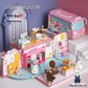 Girls' Role-Playing Koala Diary RV Camper Dollhouse