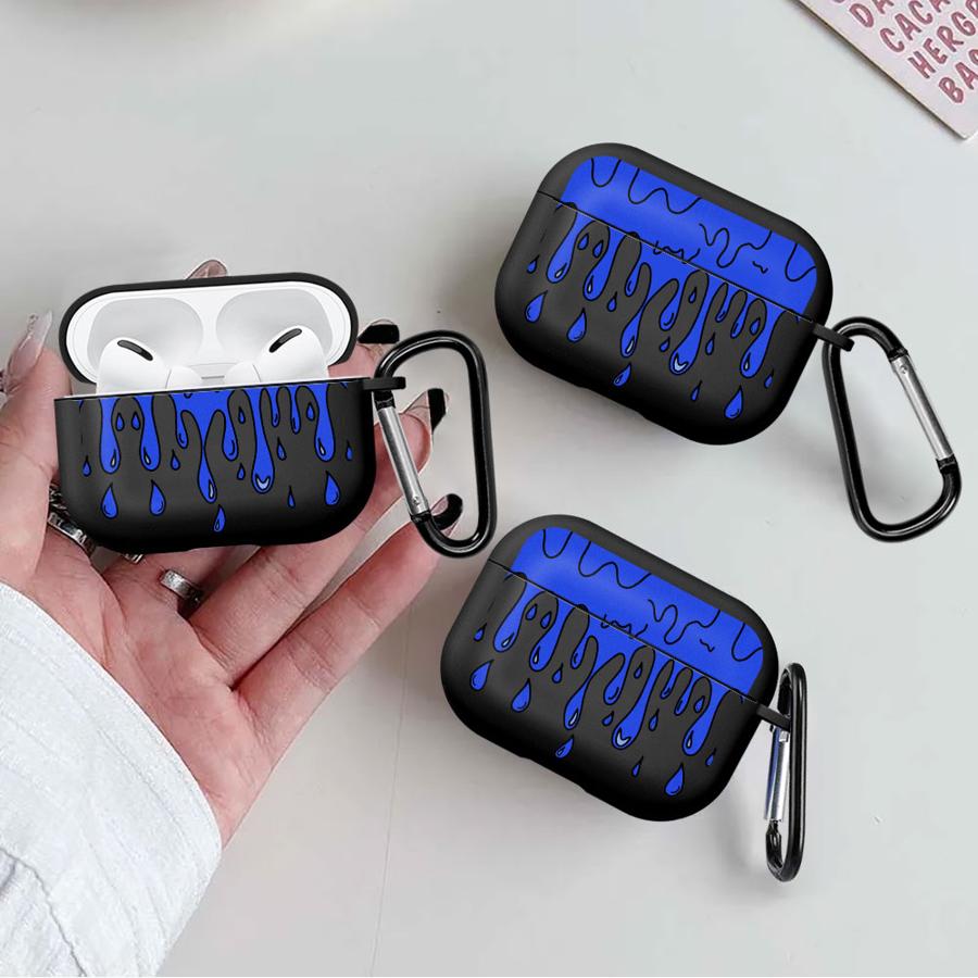 Case For Airpods Pro3 3 4 1 Pro2 Pro 2 Earphone Cases Cover Fun Paint Graffiti Art