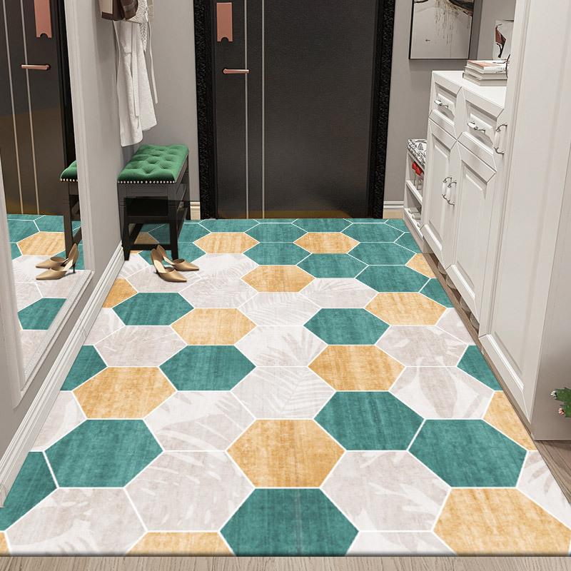 Heim Fußmatte Tür Schmutzabweisender Teppich Schlafzimmer Bettseite Pflegeleicht Wohnzimmer Badezimmer Fußmatte