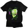 Invader Zim Graphic Tshirt Kawaii Zim Image Men Women Retro Shir Fashion Tee Cute Print Cartoon T Shirt Creativity Shortsleev