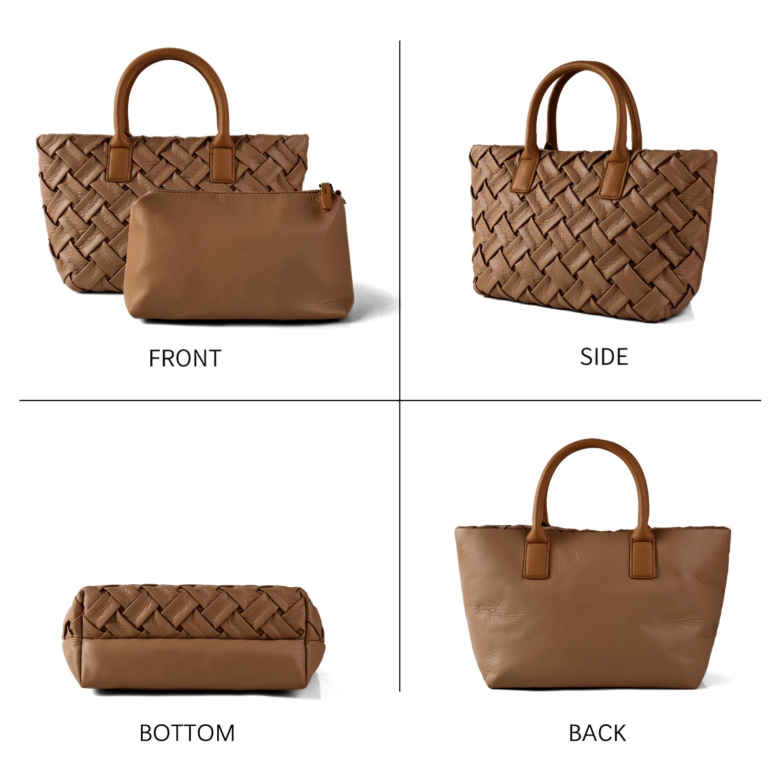 Плиссированная женская сумка-мессенджер — фото 7